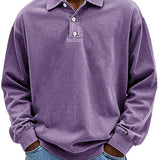 William™ - Vintage Langarm-Polo