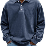 William™ - Vintage Langarm-Polo