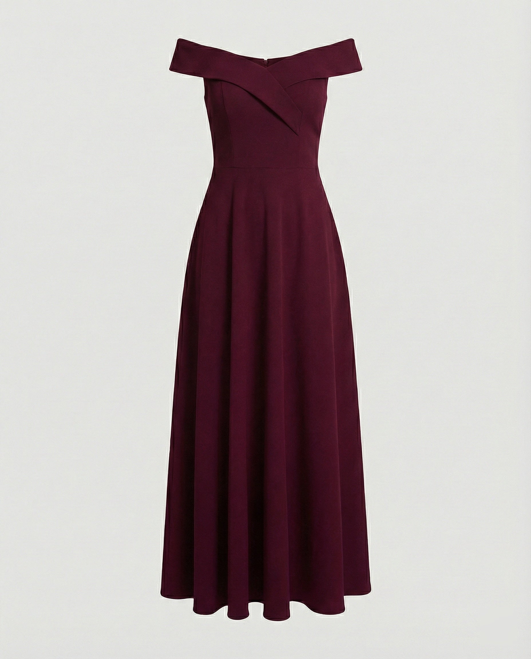 Lana | Damen Off-Shoulder Maxikleid