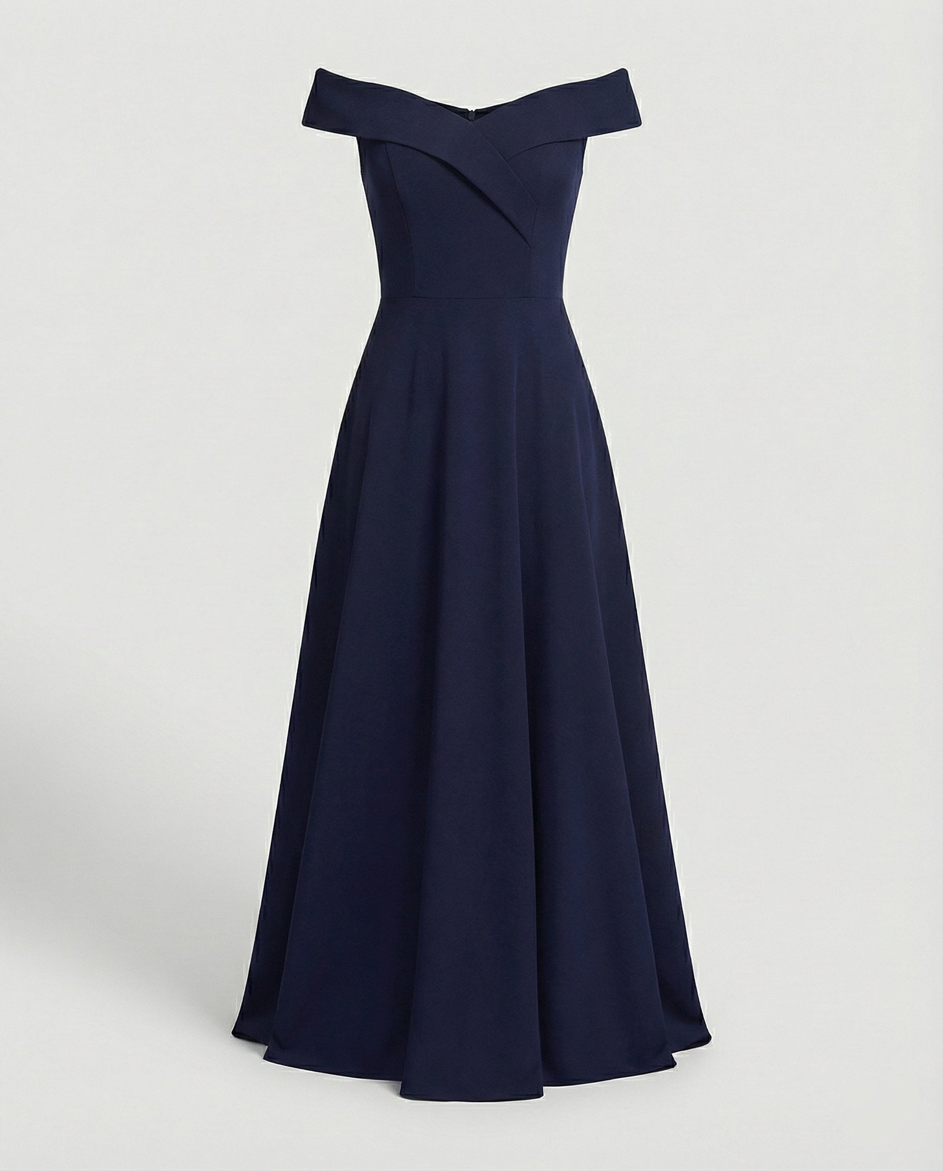 Lana | Damen Off-Shoulder Maxikleid