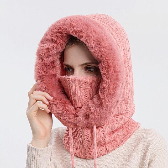 Multifunktionaler Hoodie mit Kordelzug