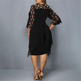 Kirsty™ - Schickes Plus-Size-Midi-Kleid für moderne Frauen