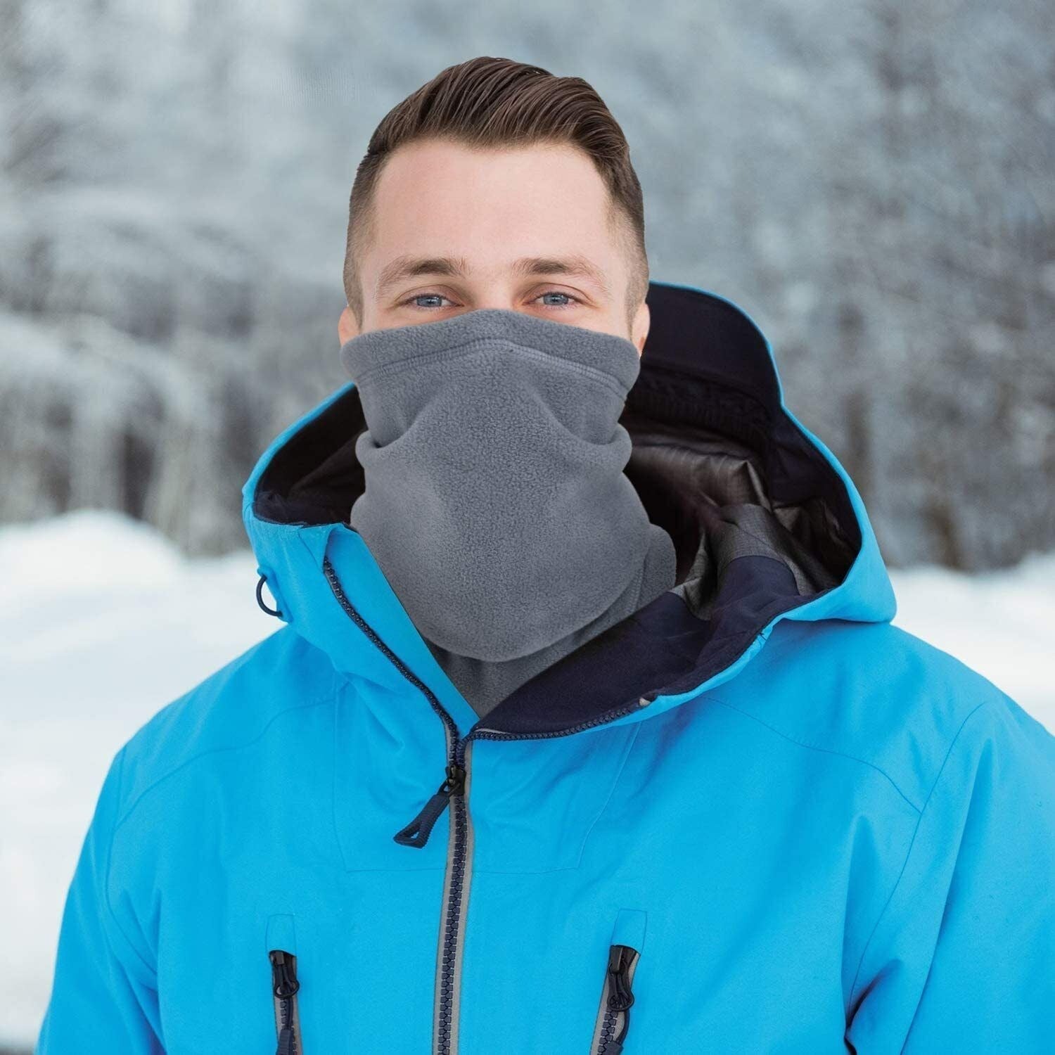 CozyGuard™ Thermo Halswärmer mit schützendem Bandana-Design