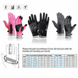 Touchscreen-Handschuhe, rutschfest, wasserdicht und winddicht