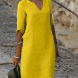 Josette™ - Elegantes Kleid mit V-Ausschnitt