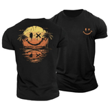 Eli™ - Sommer Smiley Meer T-Shirt