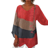 Elaine™ - Lockere Langarm-Bluse