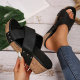 Eva-Frieda | Boho-Keilsandalen