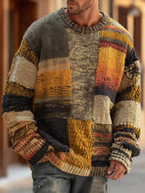 Abstract Strickpullover von GATEN