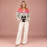 Theresa | Bequemer Strickcardigan mit Kapuze