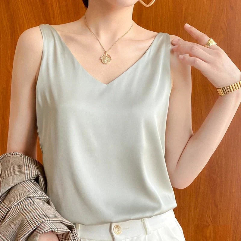 Levoire | Damen Elegantes Weiches Tanktop