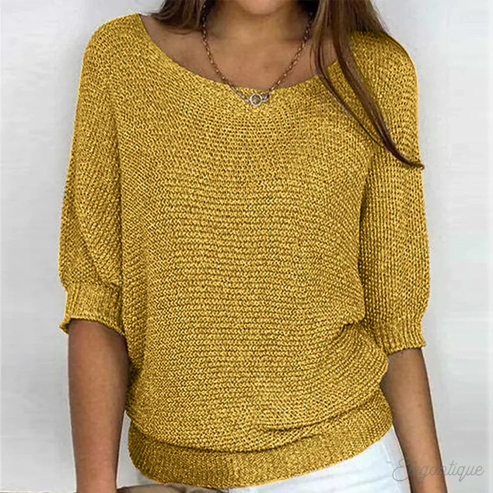 Eunice™ - Entspanntes Stricktop