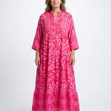 Marielle | Knopf-Front Midi-Kleid