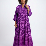 Marielle | Knopf-Front Midi-Kleid