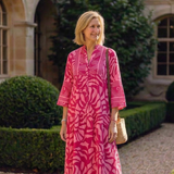 Marielle | Knopf-Front Midi-Kleid