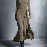 Vittoria ❘ Maxikleid mit seitlichem Knoten