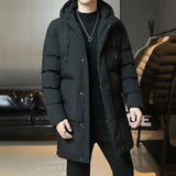 Elegante Lange Winterjacke