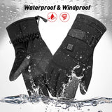 Beheizte wasserdichte Handschuhe mit rutschfestem Griff