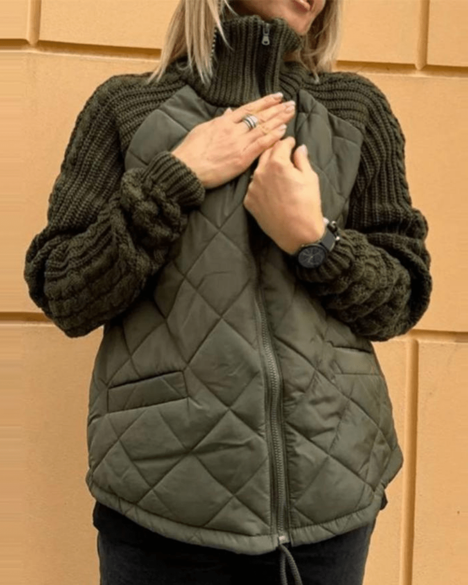 Elena | Damen Cardigan mit langen Ärmeln und Taschen