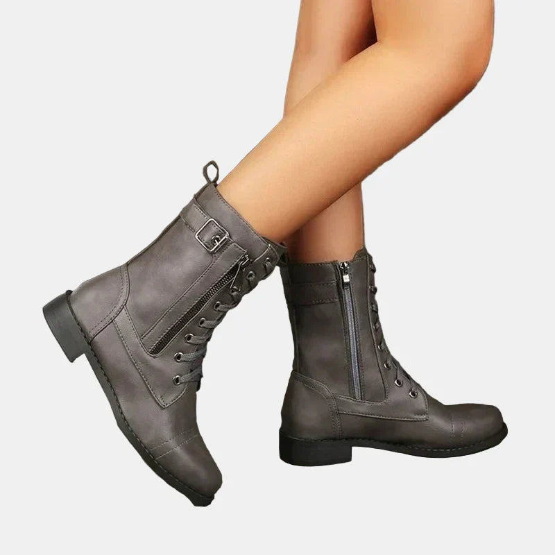Bailey | Runde Zehen Herbststiefel