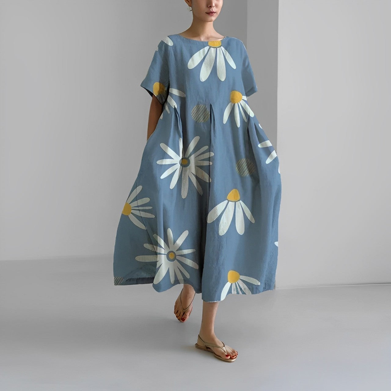 Floria - Lebhaftes Blumenkleid