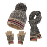 4-teiliges Strickset für Damen